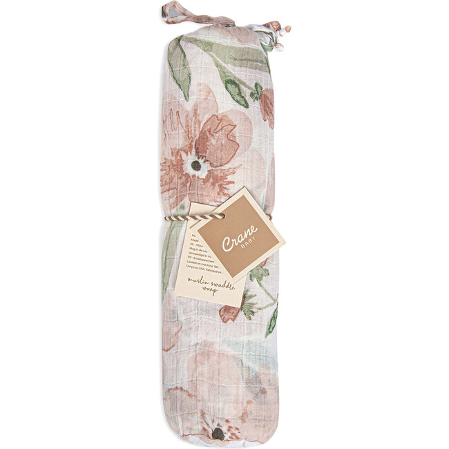 Single Swaddle Wrap (Floral), Parker - Swaddles - 3