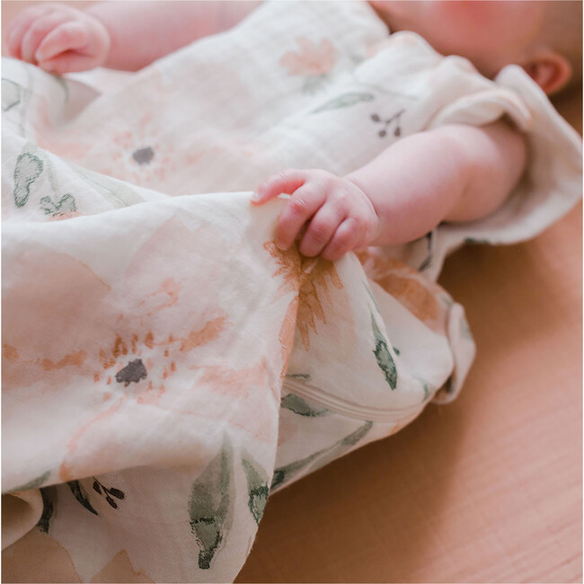 Wearable Blanket  (Muslin Floral), Parker - Sleepbags - 7