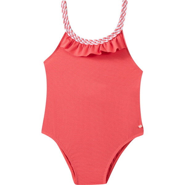 Braided Straps OnePiece Swimsuit, Orange Tartine et Chocolat Swim