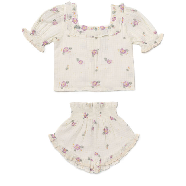 Blossom Set, Lily Pad Print - Mixed Apparel Set - 1