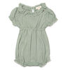 Baby Knit Onesie, Lily Pad Green - Onesies - 1 - thumbnail
