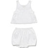 Baby Chemise Set, Salt - Mixed Apparel Set - 1 - thumbnail