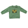 Bonton Logo Sweatshirt, Green - Sweatshirts - 1 - thumbnail