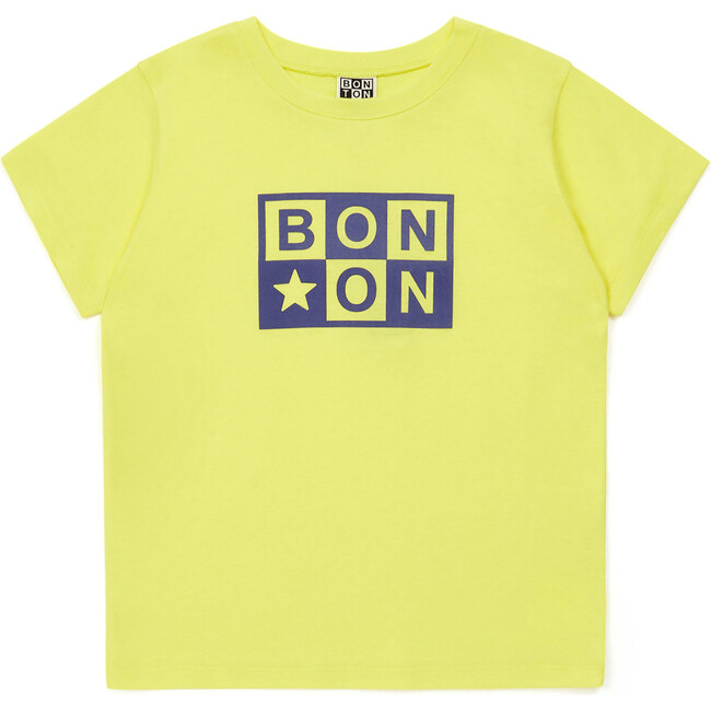 Bonton Logo T-shirt, Yellow