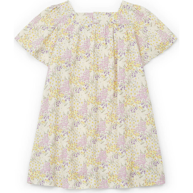 Nopales Ditsy Floral Dress,  Yellow - Dresses - 3