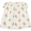 Tiny Flowers Dress, White - Dresses - 2