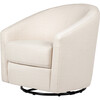 Madison Swivel Glider, Eco-Performance Fabric, Natural Eco-Twill - Nursery Chairs - 1 - thumbnail