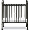 Abigail 3-in-1 Convertible Mini Crib, Vintage Iron - Cribs - 1 - thumbnail