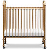 Abigail 3-in-1 Convertible Mini Crib, Vintage Gold - Cribs - 1 - thumbnail