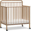 Winston 4-in-1 Convertible Mini Crib, Vintage Gold - Cribs - 1 - thumbnail