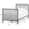 Twin Size Conversion Kit for Winston Mini Crib, Vintage Iron - Beds - 2