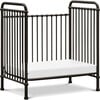 Abigail 3-in-1 Convertible Mini Crib, Vintage Iron - Cribs - 5