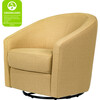 Madison Swivel Glider, Eco-Performance Fabric, Dijon Eco-Twill - Nursery Chairs - 5