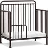 Winston 4-in-1 Convertible Mini Crib, Vintage Iron - Cribs - 4