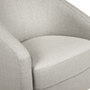 Madison Swivel Glider, Water Repellent & Stain Resistant,  Eco-Performance Grey Eco-Twill - Nursery Chairs - 6 - thumbnail