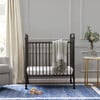 Abigail 3-in-1 Convertible Mini Crib, Vintage Iron - Cribs - 7