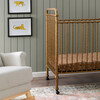 Abigail 3-in-1 Convertible Mini Crib, Vintage Gold - Cribs - 8 - thumbnail