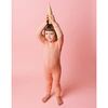 Noble Organic Waffle One-Piece Sleeper, Pink Sea Salt - Onesies - 2