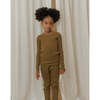 Noble Organic Waffle Set, Moss - Pajamas - 3