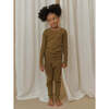 Noble Organic Waffle Set, Moss - Pajamas - 4