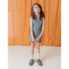 Noble Organic Waffle Tank Set, Blue Moon - Pajamas - 4