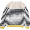 Nautical Stripe Sweater, Navy - Sweaters - 3