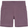 Cycle Shorts, Plum - Shorts - 1 - thumbnail