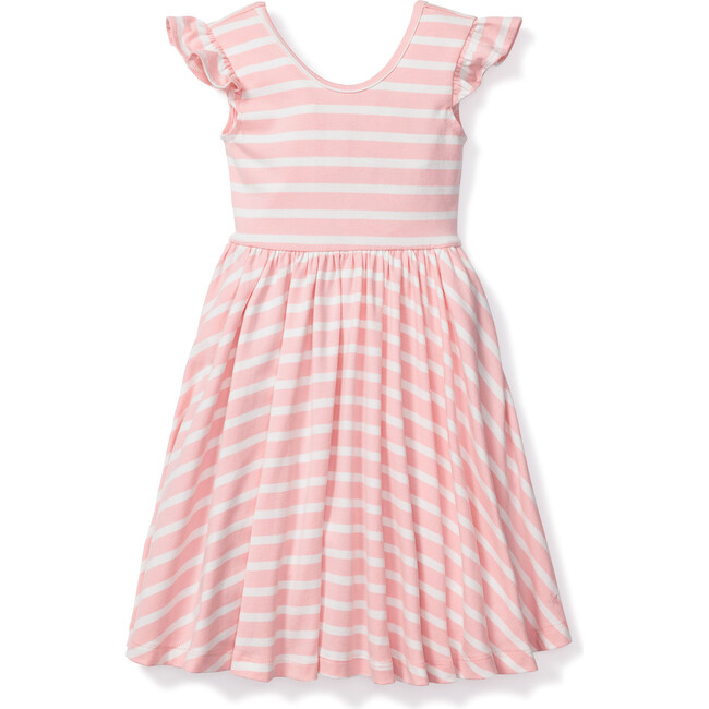 Flutter Play Dress, Sunset Pink Stripe - Dresses - 1