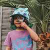 The Cub Sun Hat, Blue Bugs Print - Hats - 2 - thumbnail
