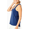 Women's Fitzwater Tank, Navy - Shirts - 2