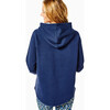 Women's Hamilton Hoodie, Navy Courtside Floral - Sweatshirts - 3