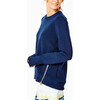 Women's Everyday Crewneck, Navy - Sweatshirts - 2