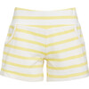 Women's Quince Short, Volly Yellow/ White - Shorts - 1 - thumbnail