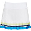 Women's Court Skort, White/ Navy/ Breakpoin / Blue/ Matchya - Skirts - 1 - thumbnail