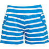 Women's Quince Short, Breakpoint Blue/ White - Shorts - 1 - thumbnail