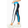 Women's Ranstead Legging, Black/ Sky Blue/ Breakpoint Blue - Leggings - 2