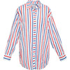 Women's Naples Dress, Americana Blue stripe - Dresses - 1 - thumbnail