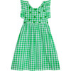 The Little Heart Dress, Spring Green Gingham - Dresses - 1 - thumbnail