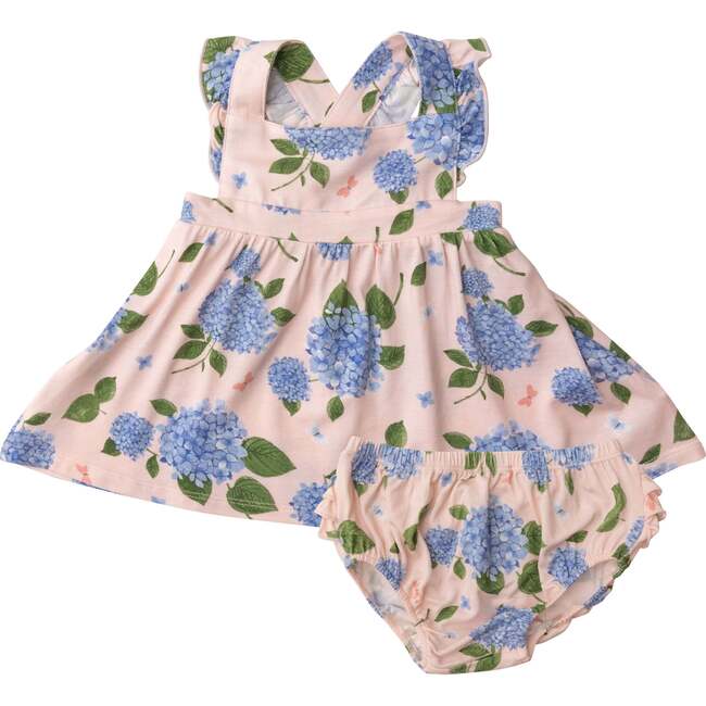 Hydrangea Pinafore Top & Bloomer - Dresses - 1