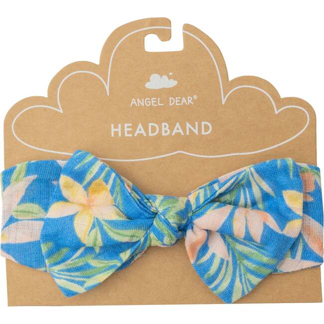 Blue Island Floral Headband - Hair Accessories - 1