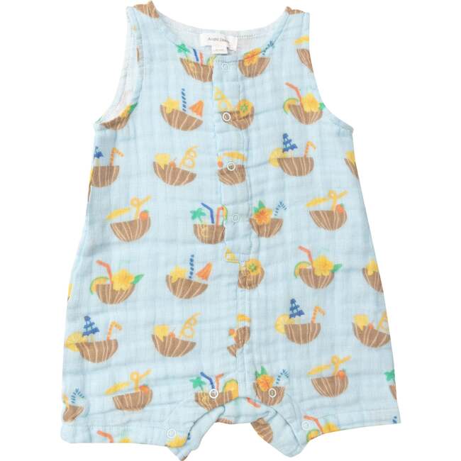 Coconut Drinks Shortie Romper - Rompers - 1