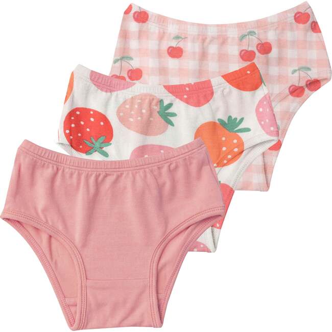 Farm 3 Pack Panty, Pink - Underwear - 1