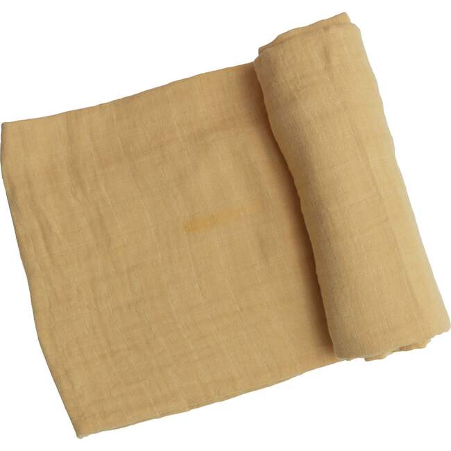 Solid Muslin Swaddle Honey - Other Accessories - 1