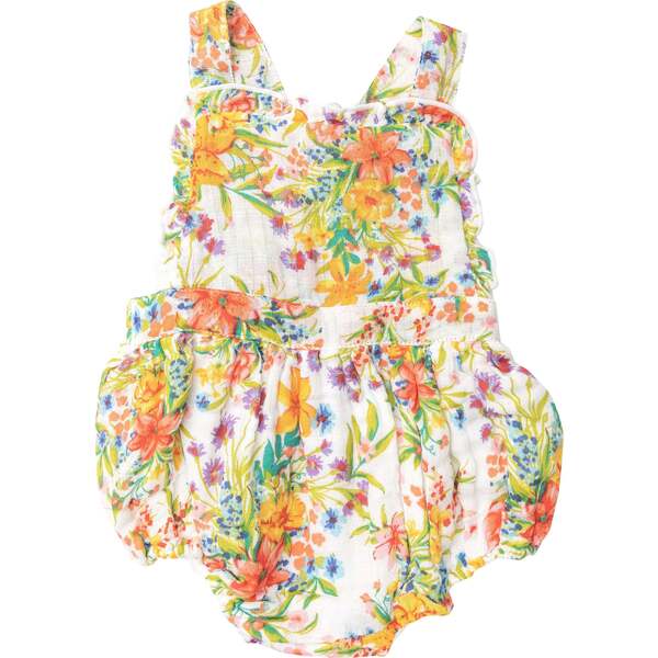 Angel dear peach romper Clearance