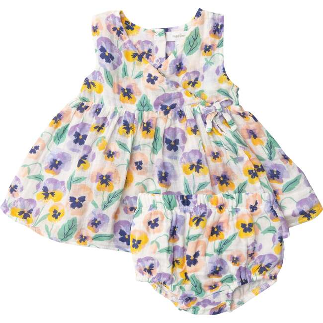 Pansies Kimono Dress & Bloomer - Dresses - 1