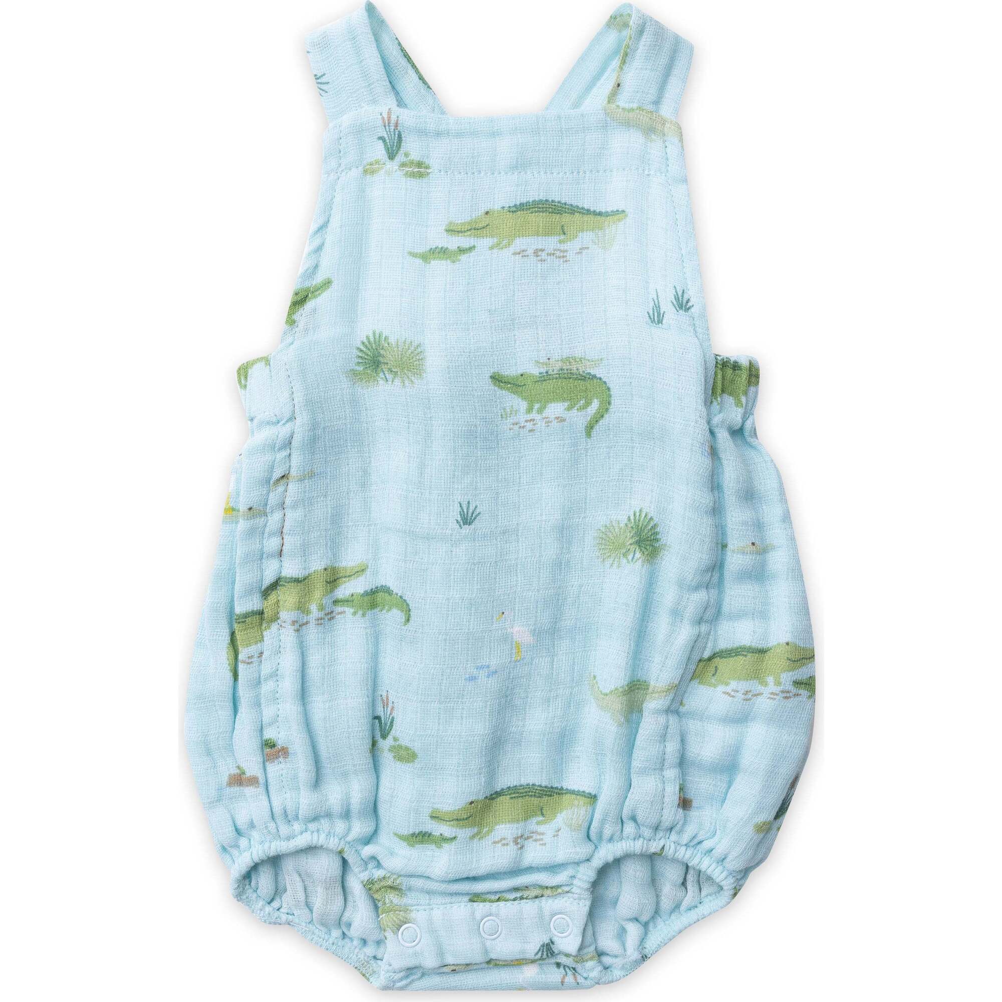 Angel Dear 2 Way Zipper Footie - Blue Whales