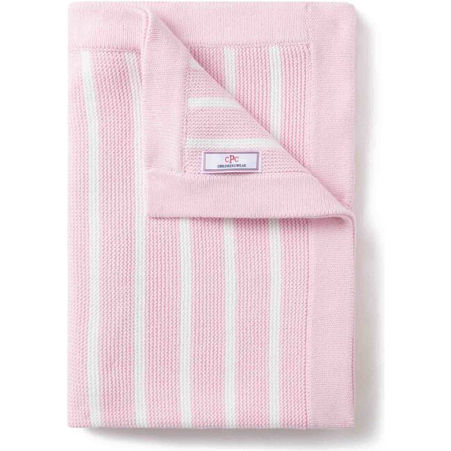 Sweater Knit Stroller Blanket, Pink