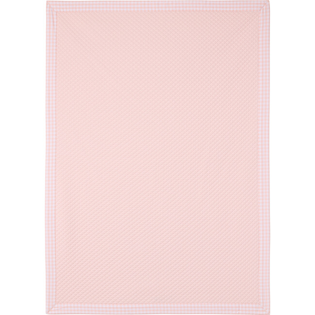 Quilted Knit Blanket, Pink