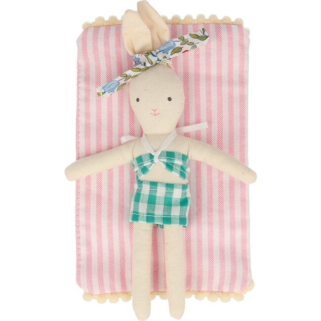 Caravan Bunny Mini Suitcase Doll - Soft Dolls - 4