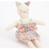Floral Kitty Mini Suitcase Doll - Dolls - 4